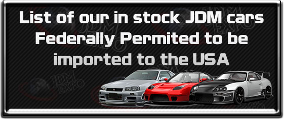 JDM cars to import USA